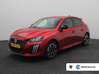 Peugeot 208 Hybrid 100 e-DCS6 Allure Automaat! | Carplay | Navigatie | Cruise | Clima | Leder/Stof | LED | Bluetooth | 16'' LMV | | Apple Carplay/Android Auto|telefoonintegratie premium | Armsteun voor | Bandenspanningscontrolesysteem