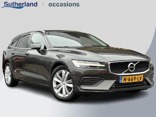 Volvo V60 2.0 B4 Momentum Business 197pk | Elek. Wegklapbare Trekhaak | Leder | Adaptive cruise control | Stoel- & Stuurverwarming | Elektrische lendesteunverstelling
