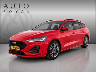 Ford Focus Wagon 1.0 EcoBoost Hybrid ST Line X VIRTUAL DISPLAY | MULTIMEDIA| NAVIGATIE | LED | APPLE CARPL./ANDROID AUTO | CRUISECONTROL | CAMERA | SPORT STOELEN | PARKEERSENSOREN | AFNEEMBARE TREKHAAK |