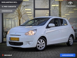 Mitsubishi Space Star 1.0 Bright | All-Seasons | Climate control | 4 elek. ramen | Lichtmetalen velgen | Licht- regensensor