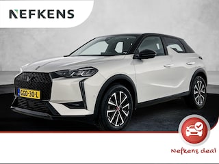 DS 3 1.2 Performance Line 130pk Automaat | Head-Up Display | Navigatie | Climate Control | Adaptieve Cruise Control | Camera Voor + Achter | Dodehoekdetectie | 17" LMV | LED | Apple Carplay/Android Auto |