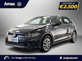 Volkswagen Polo 1.0 95pk TSI Life Edition Achteruitrijcamera (Rear View) | Parkeersensoren voor en achter | Automatische afstandsregeling (ACC)