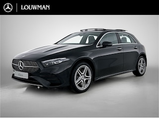 Mercedes-Benz A-klasse 250 e Business Solution AMG | Panoramaschuifdak | Stoelverwarming | Multibeam LED | Smartphone integratie | Sfeerverlichting 64 kleuren | Extra USB-poorten |