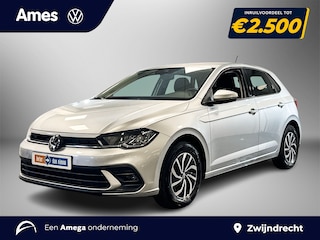 Volkswagen Polo 1.0 95pk TSI Life Edition Licht en Zicht Pakket | Voorstoelen verwarmbaar | 'App-Connect' smartphone integratie
