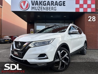 Nissan Qashqai 1.3 DIG-T Tekna + // FULL LED // NAVI + CARPLAY // 360 CAMERA // PANO-DAK // MEMORY SEAT // BOSE AUDIO // TREKHAAK!!