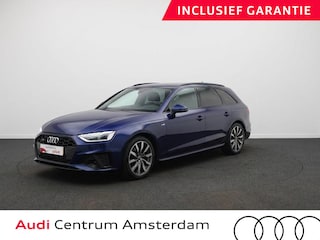 Audi A4 Avant 35 TFSI S edition Competition 150 pk S-tronic| Private lease vanaf €760,- pm | Verlengde garantie | Navigatie | Parkeersensoren | Autom. airco (3 zones) | Stoelverwarming | S-Line |
