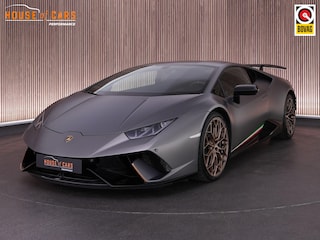 Lamborghini Huracán Performante 5.2 V10 |grigio titans|lift|Sensonum|ALA|1e lak|full PPF|stoelverwarming|achteruitrijcamera|forged carbon|