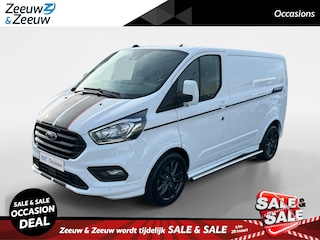 Ford Transit Custom 290 2.0 TDCI L1H1 Sport 185 pk Automaat | Verdiepte tussenwand |  Achteruitrijcamera | BLIS | Voorruitverwarming | Half Lederen bekleding | 18" LM velgen | Sidebars