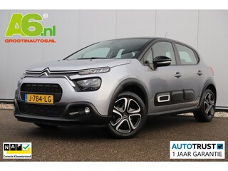 Citroën C3 1.2 PureTech Feel Navigatie Carplay Android Climate Cruise Control Rijstrooksensor Parkeersensor All-season banden!