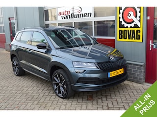 Skoda Karoq 1.5 TSI ACT Sportline Business O.a; Haak, Stoelverw, Cruise, Carplay, Pano, Etc. All-in prijs!