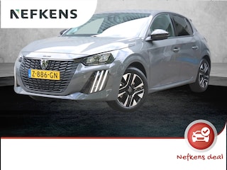 Peugeot 208 Allure Hybrid 110pk Automaat | Navigatie | Climate Control | Cruise Control | Parkeersensoren v+a | Armsteun | Digitaal instrumentenpaneel | Draadloze Apple Carplay / Android Auto | DAB+ radio | All seasonbanden | Led koplampen | Donker getint glas | 16" lichtmetalen velgen |