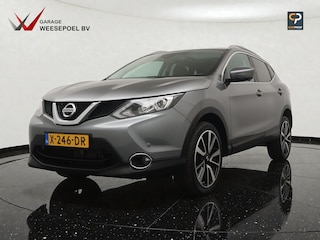 Nissan Qashqai 1.2 Tekna Automaat - Navigatie - 360 graden camera - Climate control - Panoramadak - Trekhaak - 12 maanden garantie