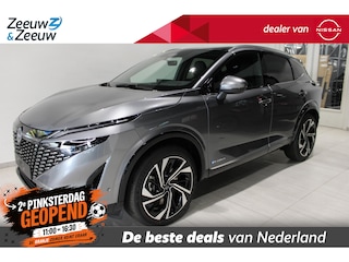Nissan Qashqai 1.5 e-Power Tekna Plus |Nieuwe motor|Nappa lederen bekleding|camera 360vieuw|Bose audio|Stoelgeheugen|Electrisch verstelbare voorstoelen|20inch Wielen|Navigatie|Pro-pilot|Uit voorraad leverbaar| |
