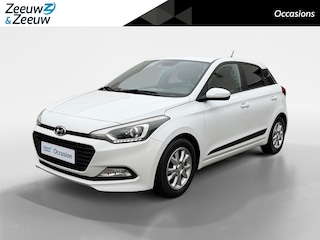 Hyundai i20 1.0 T-GDI Go! 2016 | Lage kilometers | Achteruitrijcamera | Airco | Telefoon | Navigatie |