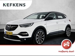Opel Grandland X 1.6 Hybrid Ultimate 300pk Automaat | Elektrische Stoel | Elektrische Klep | Lederen Bekleding | Adaptieve Cruise Control | Navigatie | Climate Control | Stoelverwarming/Verkoeling | Dodehoekdetectie | 19"LMV | Camera Voor + Achter | Apple Carplay/Android Auto |