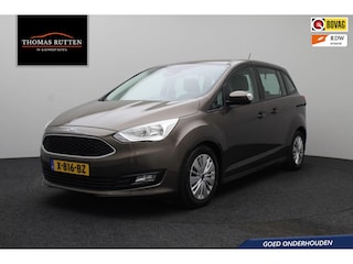 Ford C-MAX 1.0 Trend 7 Persoons 2018 | Airco | Cruise Control | Carplay | Navigatie | Trekhaak | Goed Onderhouden | Onderhoudshistorie | Stuurwiel Bediening | 2 Sleutels