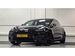 Tesla Model 3 Performance AWD 75 kWh 1e Eigenaar 0-100kmh in 3,4 sec 20"LM velgen