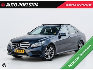 Mercedes-Benz E-klasse 220 BlueTEC Edition AMG Avantgarde Panoramadak LED Navigate Stoelverwarming Cruise Control 17"