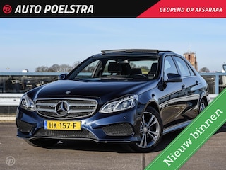 Mercedes-Benz E-klasse 220 BlueTEC Edition AMG Avantgarde Panoramadak LED Navigate Stoelverwarming Cruise Control 17"