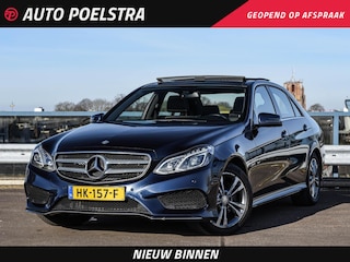 Mercedes-Benz E-klasse 220 BlueTEC Edition AMG Avantgarde Panoramadak LED Navigate Stoelverwarming Cruise Control 17"