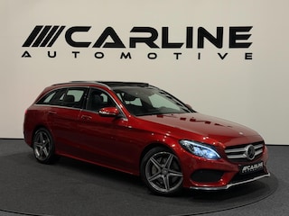 Mercedes-Benz C-klasse Estate 250 Edition 1 AMG LINE PANORAMA HEAD-UP ASSIST MEMORY LEDER NAP GARANTIE APK