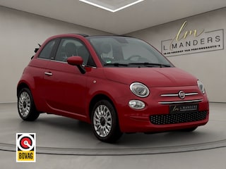 Fiat 500 1.2 Lounge 2020 ROOD | Cabriolet | Apple CarPlay