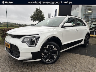 Kia Niro EV DynamicLine 64.8 kWh , Eerste Eigenaar, BTW-auto, Half-leder, Parkeersensoren voor en achter, Navigatie, Enz...