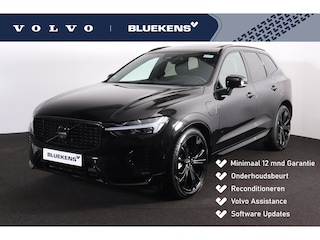 Volvo XC60 T8 Recharge AWD Ultra Black Edition - Luchtvering - Panorama/schuifdak - 360º Camera - Bowers & Wilkins audio - Adaptieve LED koplampen - Verwarmde voorstoelen, stuur & achterbank - Parkeersensoren voor & achter - Elektr. bedienb. voorstoelen met geheugen - Draadloze tel. lader - Extra getint glas - Elektr. inklapbare trekhaak - 21' LMV