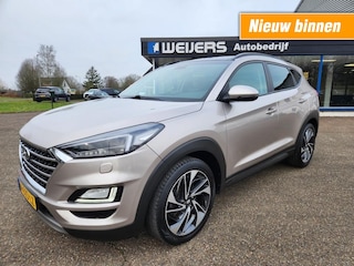 Hyundai Tucson 1.6 T-GDI Premium, Facelift, Automaat, Trekhaak, Panoramadak, Leder, 19 inch, Allseason