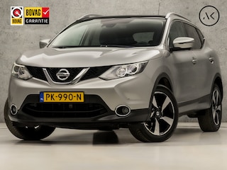 Nissan Qashqai 1.2 N-Connecta Sport Automaat (PANORAMADAK, NAVIGATIE, CLIMATE, TREKHAAK, 360 CAMERA, SPORTSTOELEN, GETINT GLAS, KEYLESS, NIEUWSTAAT)