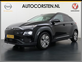 Hyundai Kona EV 64kWh 204pk Premium Leer Warmtepomp Head-Up Display Apple Carplay Android Navi Camera Elektr.Stoelen+Leer+Verwarmd+Gekoeld Adaptive Cruise/Stop&Go Zelfsturend Multimedia Forward-Collision-Avoidance-Assist (FCA)Led Keyless DAB+ Keyless Pdc Subwoofer Bluetooth Dodehoek detector Privacy Glas Rijstrooksensor Orgin.NLse auto € 45.000 nieuw 1e eigenaar Volledig Dealer Onderhouden! laatste beurt 131.000km