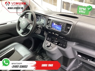 Toyota Proace 2.0 Aut. L2 Adapt.Cruise/ Headup/ Standkachel/ Stoelverw/ Keyless/ Carplay/ Navi/ Camera/ PDC/ LMV/ Climate/ Trekhaak