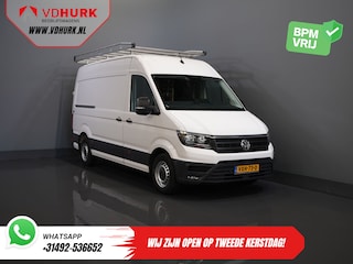 Volkswagen Crafter 2.0 TDI 180 pk L3H3 270Gr. Deuren/ Gev. Stoel/ Imperiaal/ Standkachel/ Carplay/ Cruise/ Trekhaak