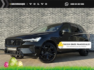 Volvo XC60 2.0 T8 Plug-in hybrid AWD Plus Black Edition | Adaptieve Cruise Control | Panoramadak | Stoel-/Stuur-/Voorruitverwarming | Dodehoek Detectie | 360° Parkeercamera | Harman Kardon Audio |