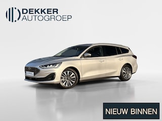 Ford Focus Wagon 1.0 EcoBoost Hybrid Titanium X WINTER PACK I DRIVER ASSISTANCE PACK I RESERVEWIEL I B&O SOUNDSYSTEM I KEYLESS ENTRY I APPLE CARPLAY / ANDROID AUTO I