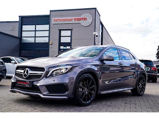 Mercedes-Benz GLA AMG 45 4MATIC | AMG Kuipstoelen | Leder/Alcantara | Stoelverwarming | Clima | 100% onderhouden |