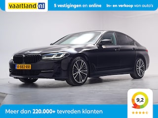 BMW 520i High Executive Shadowline Aut. [ Comfortzetels Leder Laserlicht Camera ]