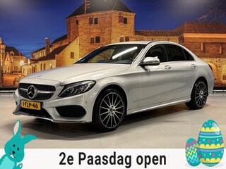 Mercedes-Benz C-klasse 180 AMG Automaat Leer Navigatie LED