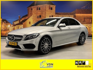 Mercedes-Benz C-klasse 180 AMG Automaat Leer Navigatie LED