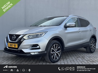 Nissan Qashqai 1.3 DIG-T Tekna / Panoramadak / Navigatie /Camera 360° / dealer onderhouden / Stoel & Stuurwiel verwarming / DAB / Trekgewicht 1300 kg