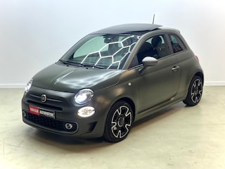 Fiat 500 Turbo S Holiday Edition / Pano / Leer / uniek in "Verde Opaco"