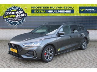 Ford Focus Wagon ST-Line X Hybrid 125pk I Sync 4 I Handsfree Achterklep I Winter Pack I Trekhaak I Recaro Sportstoelen