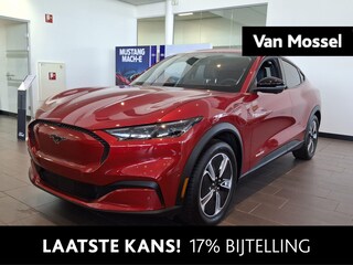 Ford Mustang Mach-E Standard RWD 75 kWh | Voorraad | 269PK | Volledig leder | Achteruitrijcamera | Navigatie | Apple Carplay/Android Auto | Parkeersensoren |