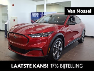Ford Mustang Mach-E Standard RWD 75 kWh | Voorraad | 269PK | Volledig leder | Achteruitrijcamera | Navigatie | Apple Carplay/Android Auto | Parkeersensoren |