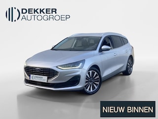 Ford Focus 1.0 EcoBoost Hybrid 125 pk Titanium X Wagon Navigatie- B&O audio - AGR  bestuurdersstoel -Winter Pack -Parking Pack