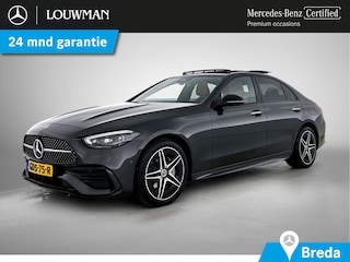 Mercedes-Benz C-klasse 300 e star Edition AMG Line Plus Trekhaak | Panoramadak | 360° camera | Burmester | Digital Light | Inclusief 24 maanden MB Certified garantie voor Europa.