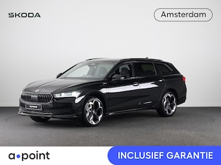 Skoda Superb combi Sportline Business PHEV 1.5 TSI 204 pk 6 versn. DSG | Travel assist plus | Panoramadak | Canton | 19 inch lichtmetalen velgen
