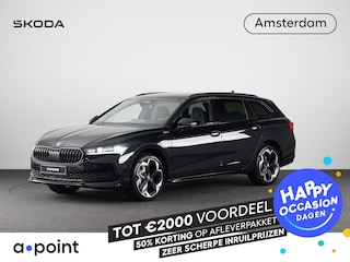 Skoda Superb combi Sportline Business PHEV 1.5 TSI 204 pk 6 versn. DSG | Travel assist plus | Panoramadak | Canton | 19 inch lichtmetalen velgen