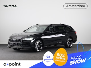 Skoda Superb combi Sportline Business PHEV 1.5 TSI 204 pk 6 versn. DSG | Travel assist plus | Panoramadak | Canton | 19 inch lichtmetalen velgen