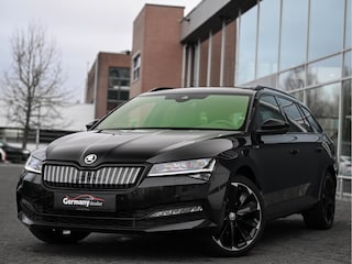 Skoda Superb Combi 1.4 TSI iV 218pk Sportline Business Pano Matrix ACC BSM DCC Elektr. Zetels Stuur/Stoel/Achterbank verw. Tr.haak VOL!!